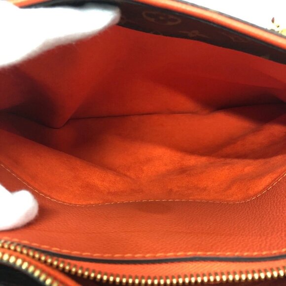 LOUIS VUITTON M41148 Pallas 2WAY Bag Shoulder Bag Hand Bag MonogramCanvas Brown - Picture 12 of 15